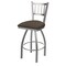Holland Bar Stool Co OD810 Contessa Stainless Steel 25 Swivel Outdoor Counter Stool with Breeze Farro Seat OD81025SSOD002 - alternate 1